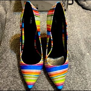 Aldo Multicolored Pointed toe Heels